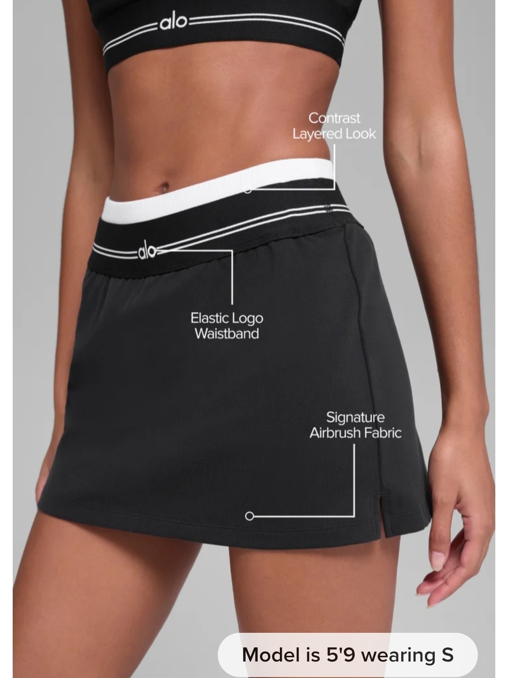 Alo Better Together Tennis Skirt - BNWT - Picture 5 of 9